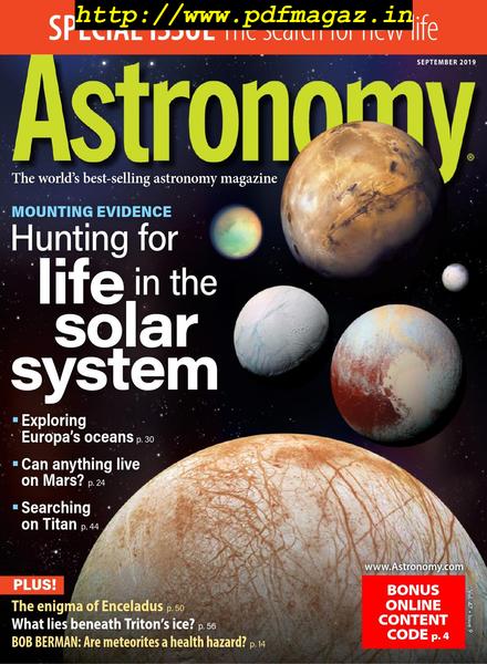 Astronomy – September 2019