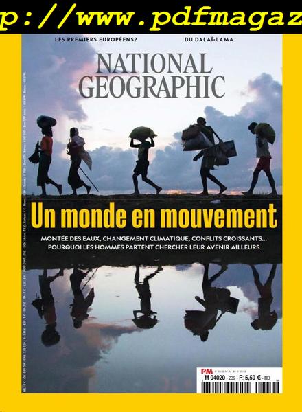 National Geographic France – Aout 2019