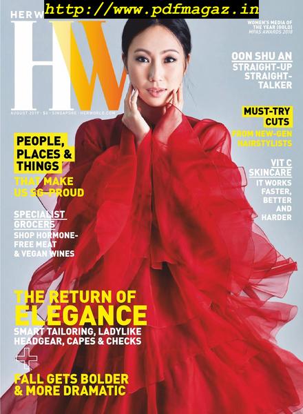 Her World Singapore – August 2019