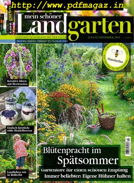 Mein schOner Landgarten – August-September 2019