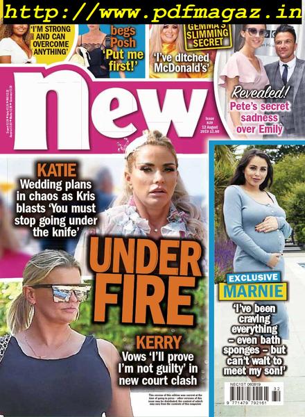 New! Magazine – 12 August 2019