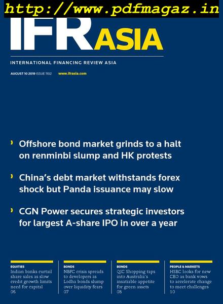 IFR Asia – August 10, 2019