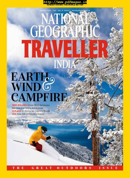 National Geographic Traveller India – August 2019