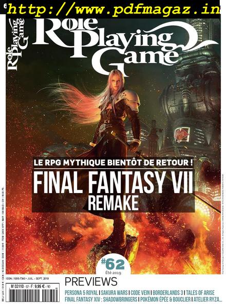 Role Playing Game – juin 2019