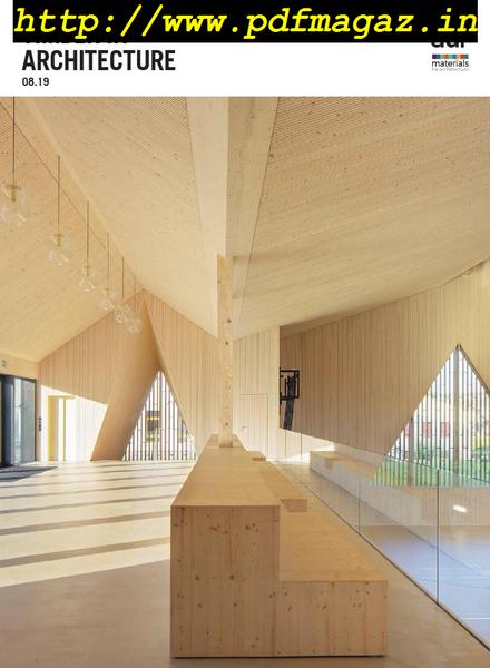 Architects Datafile (ADF) – Timber in Architecture (Supplement – August 2019)