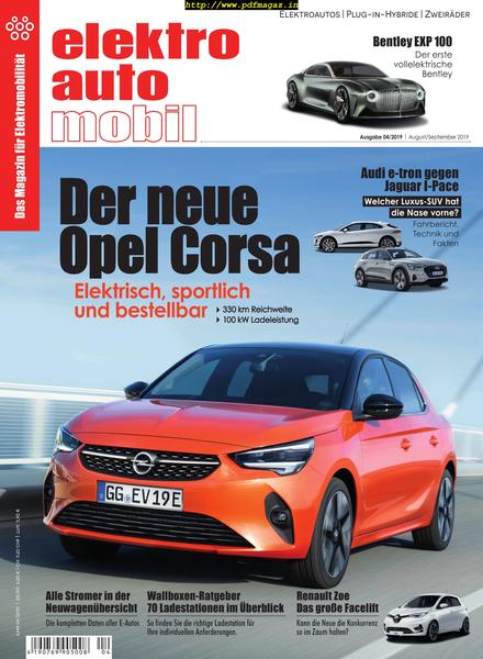 Elektroautomobil Austria – Juli 2019