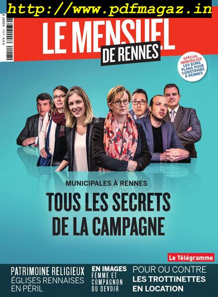 Le Mensuel de Rennes – mai 2019