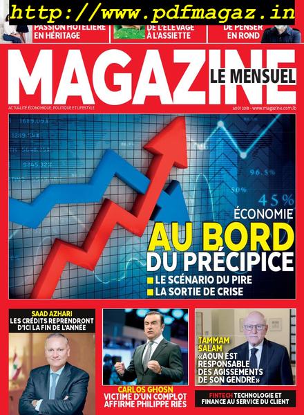 Magazine Le Mensuel – aout 2019