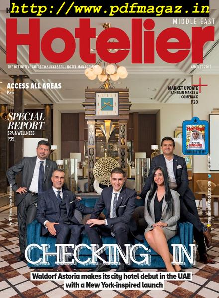 Hotelier Middle East – August 2019