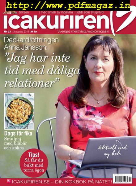 Icakuriren – 13 augusti 2019
