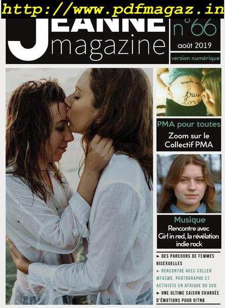 Jeanne Magazine – aout 2019