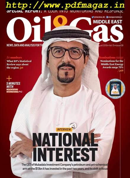 Oil & Gas Middle East – August 2019
