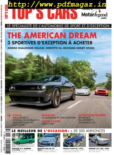 Top’s Cars Magazine – aout 2019