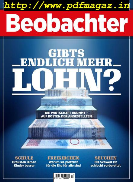 Beobachter – 16 August 2019