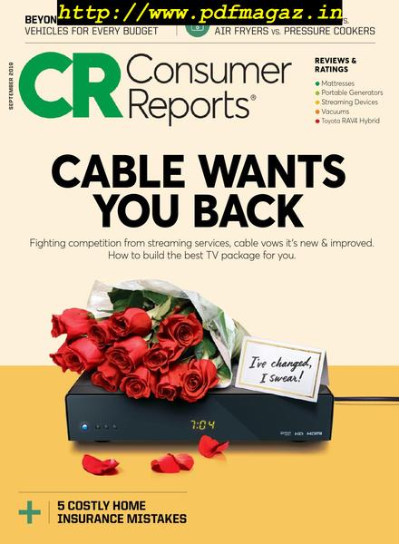 Consumer Reports – September 2019