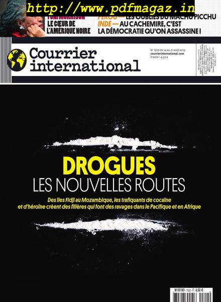 Courrier International – 14 Aout 2019