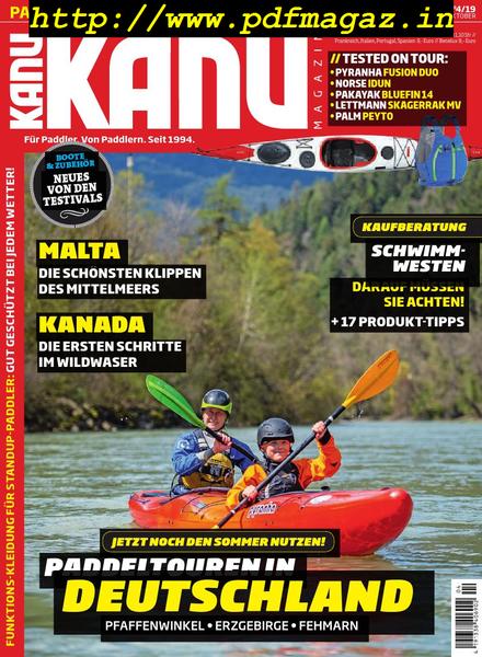 Kanu Magazin – September-Oktober 2019