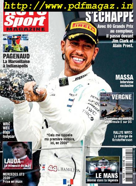 Auto Sport Magazine – aout 2019