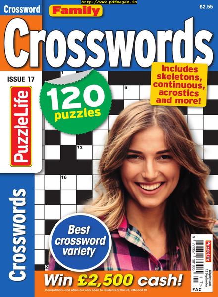 Family Crosswords – August 2019