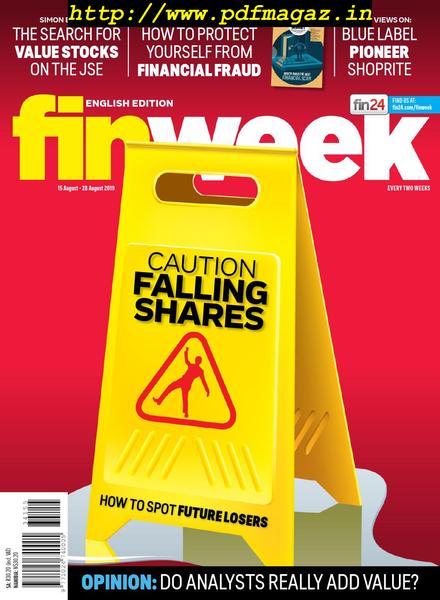 Finweek English Edition – August 15, 2019