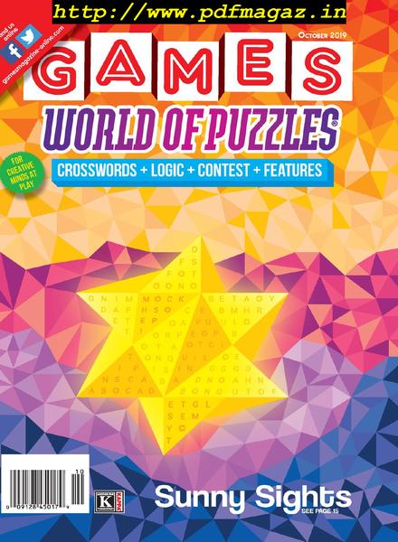 Games World of Puzzles – October 2019