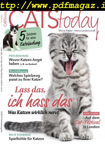 Cats Today – August 2019