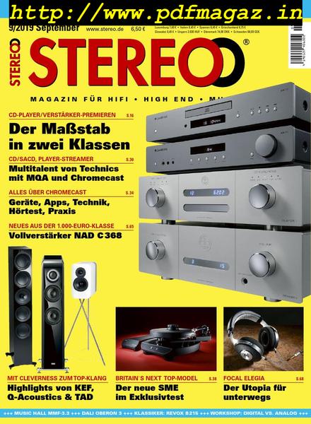 Stereo – September 2019