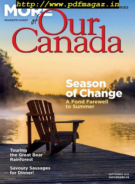 More of Our Canada – September 2019