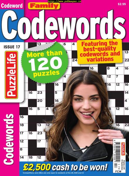 Family Codewords – August 2019