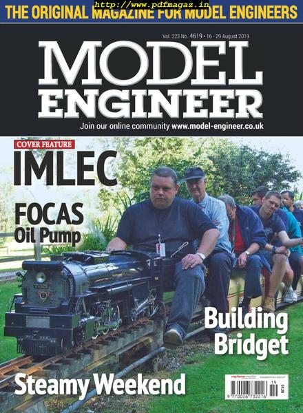 Model Engineer – 16 August 2019