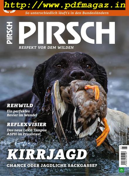 Pirsch – 12 August 2019