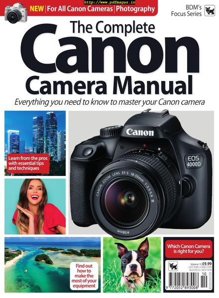 The Complete Canon Camera Manual – August 2019