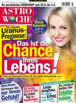 Astrowoche – 21 August 2019