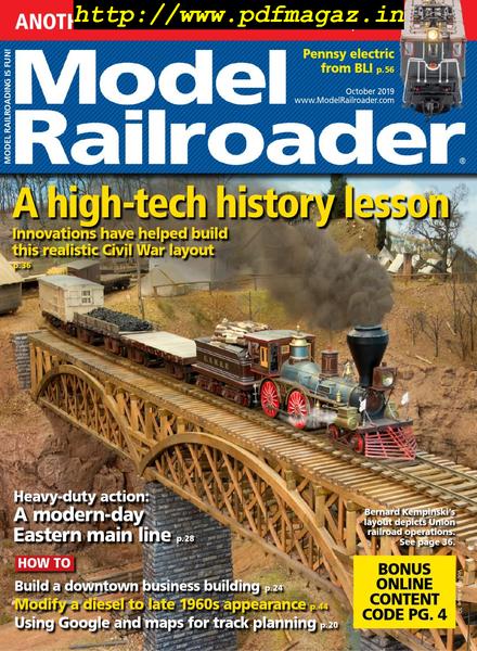 Model Railroader – October 2019