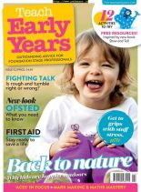 Teach Early Years – August 2019