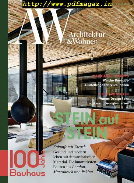 A&W Architektur & Wohnen – Oktober 2019
