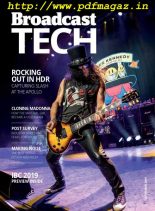 Broadcast supplement – 29 August 2019