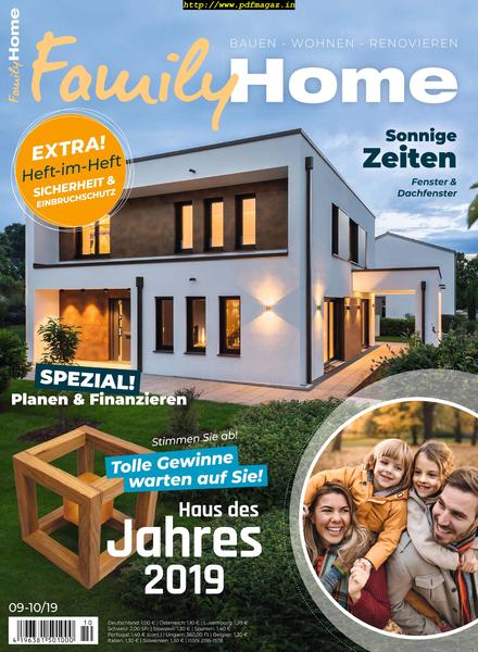 Family Home – September 2019