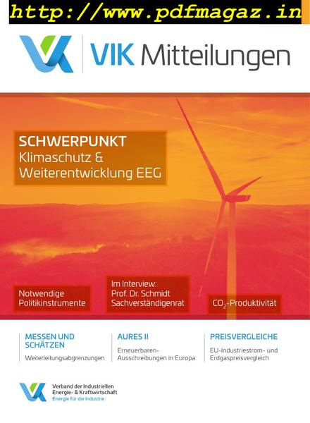 VIK-Mitteilung – September 2019