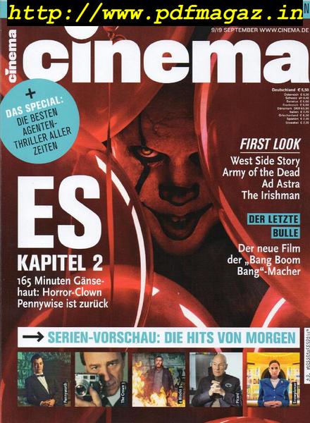 Cinema Germany – September 2019