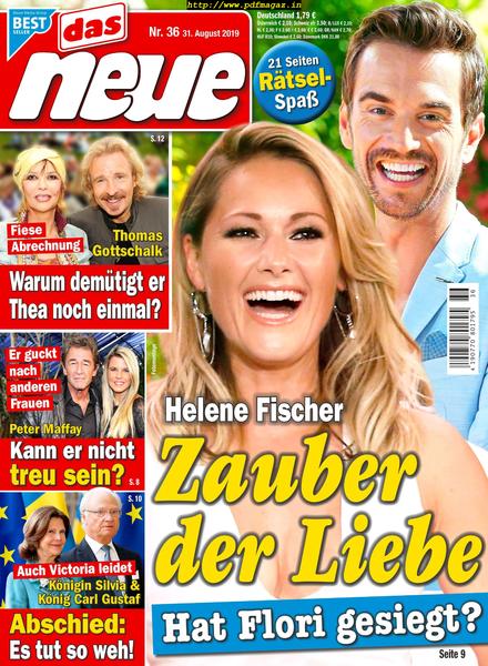 Das Neue – 31 August 2019