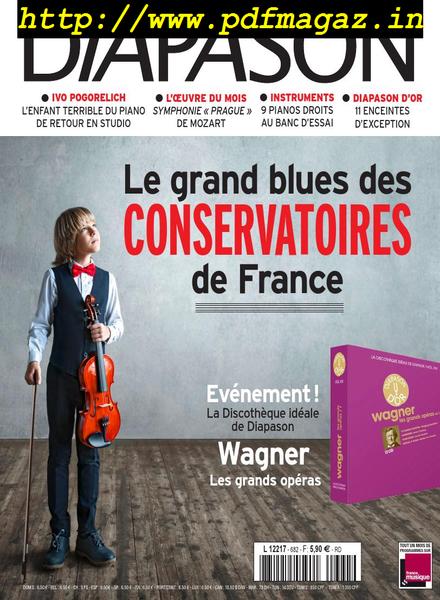Diapason – septembre 2019