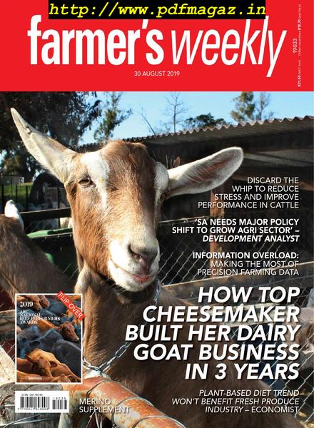 Farmer’s Weekly – 30 August 2019