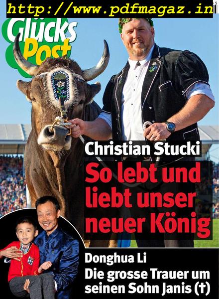 Gluckspost – 29 August 2019