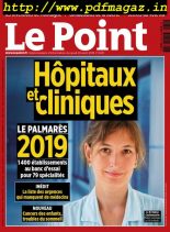 Le Point – 22 aout 2019