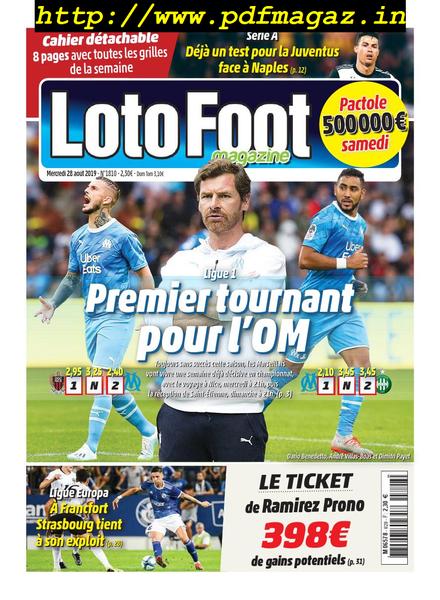 Loto Foot – 28 aout 2019