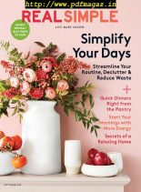 Real Simple – September 2019