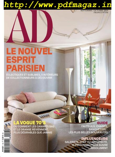 AD Architectural Digest France – aout 2019