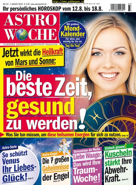 Astrowoche – 07 August 2019