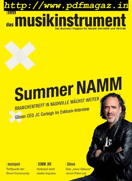 Das Musikinstrument – Nr 8, 2019
